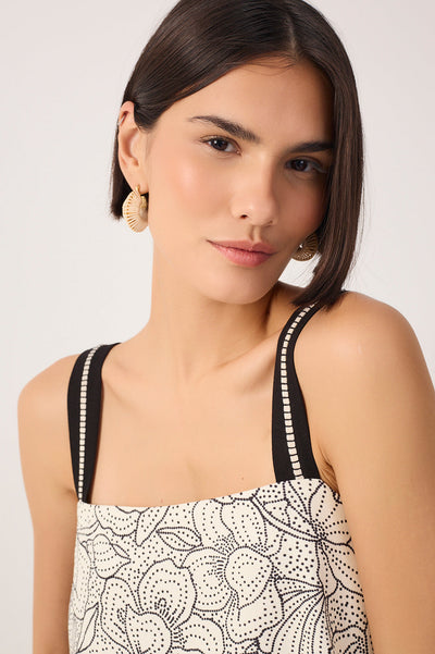 Carol Top Off White