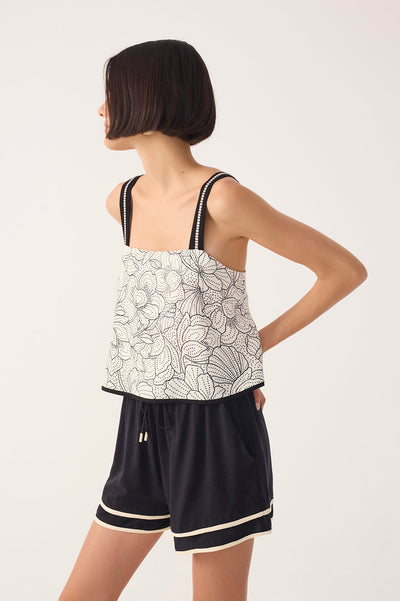 Carol Top Off White