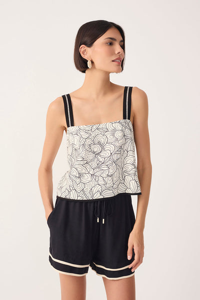 Carol Top Off White