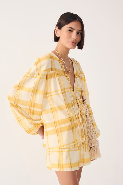 Isabella Blouse Yellow