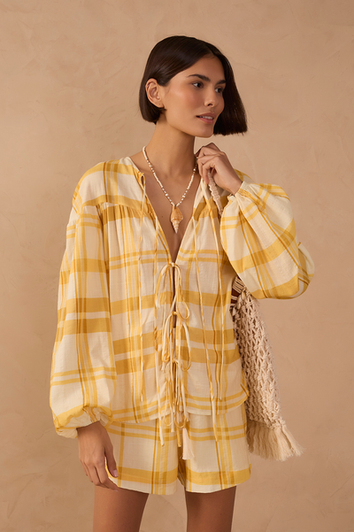 Isabella Blouse Yellow
