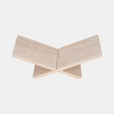 Travertine Bookstand Tan