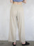 Linen Pleated Pants L