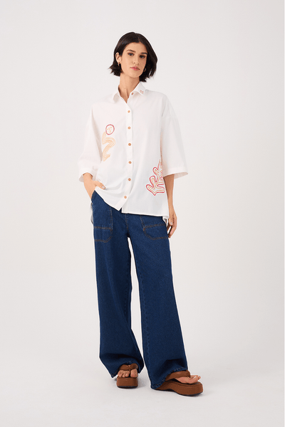 Cecilia Shirt Off White