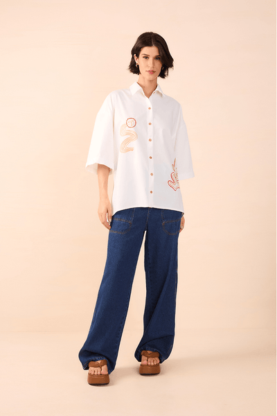 Cecilia Shirt Off White