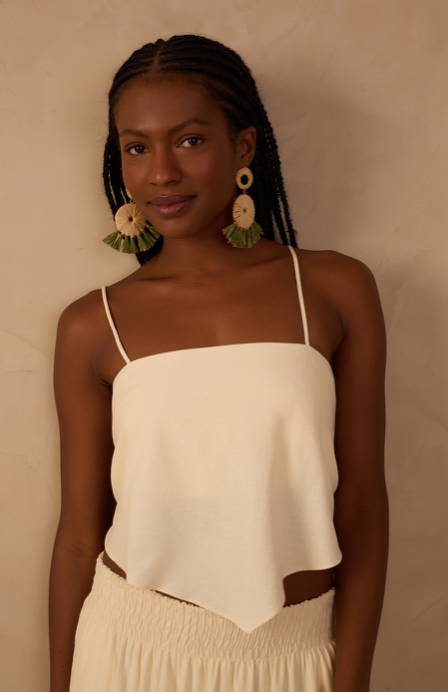 Patricia Top Beige Shell