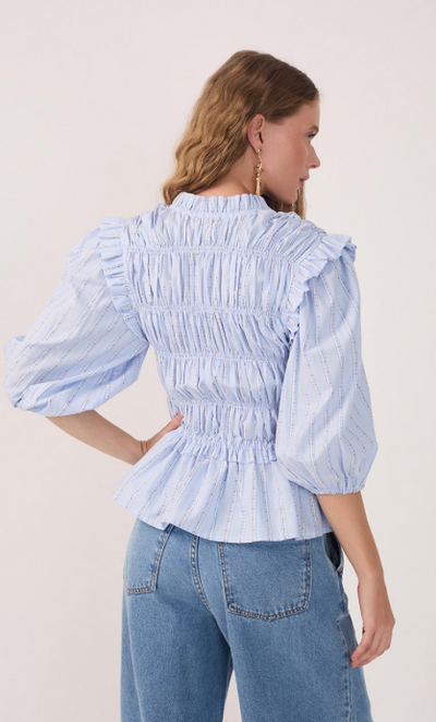 Luciana Blouse Blue