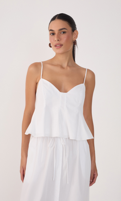 Fabiana Top White