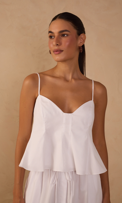 Fabiana Top White