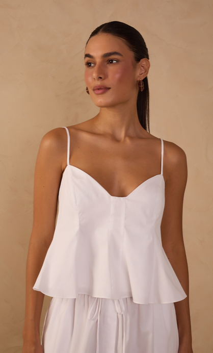 Fabiana Top White