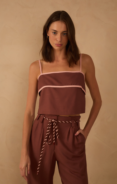 Gabriela Top Mocha