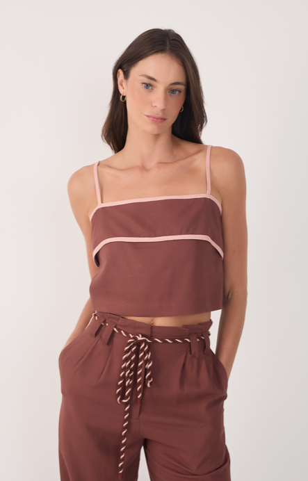 Gabriela Top Mocha