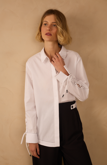 Helena Shirt White