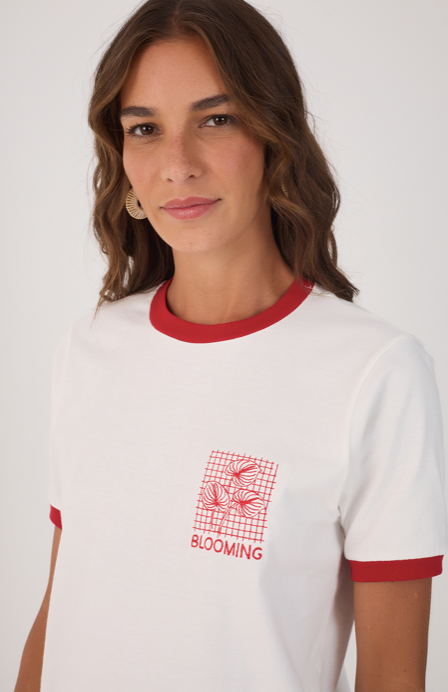 Simone Tee Off White