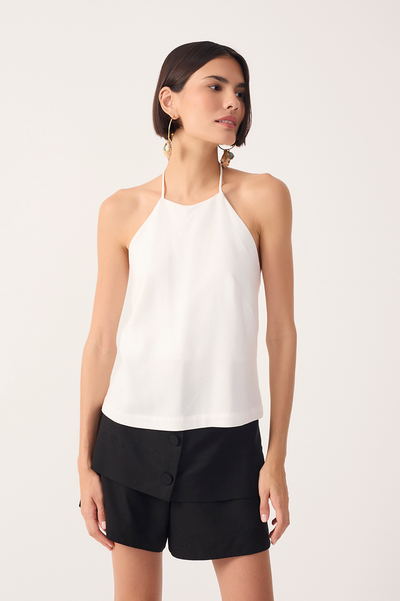 Adri Top Off White