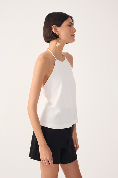 Adri Top Off White