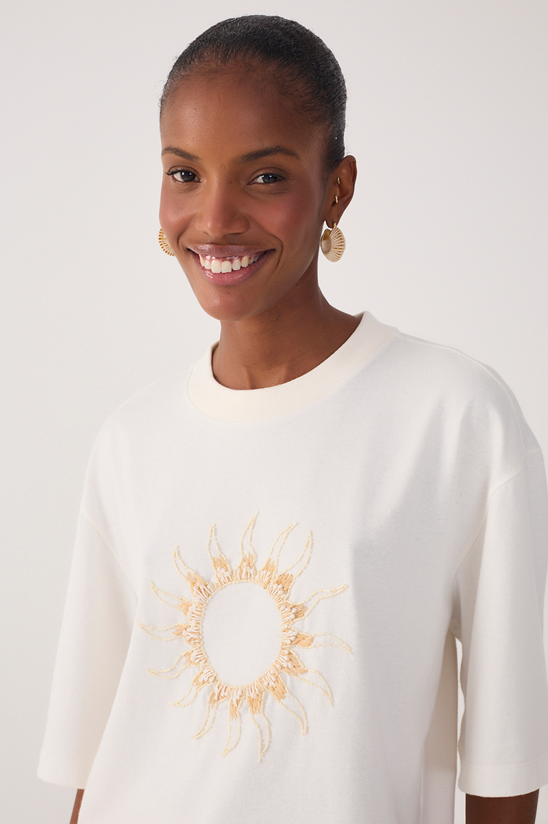 Merce Tshirt Sun Off White
