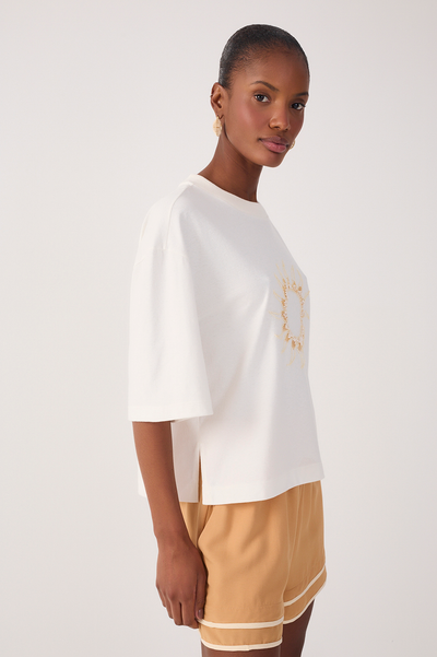 Merce Tshirt Sun Off White