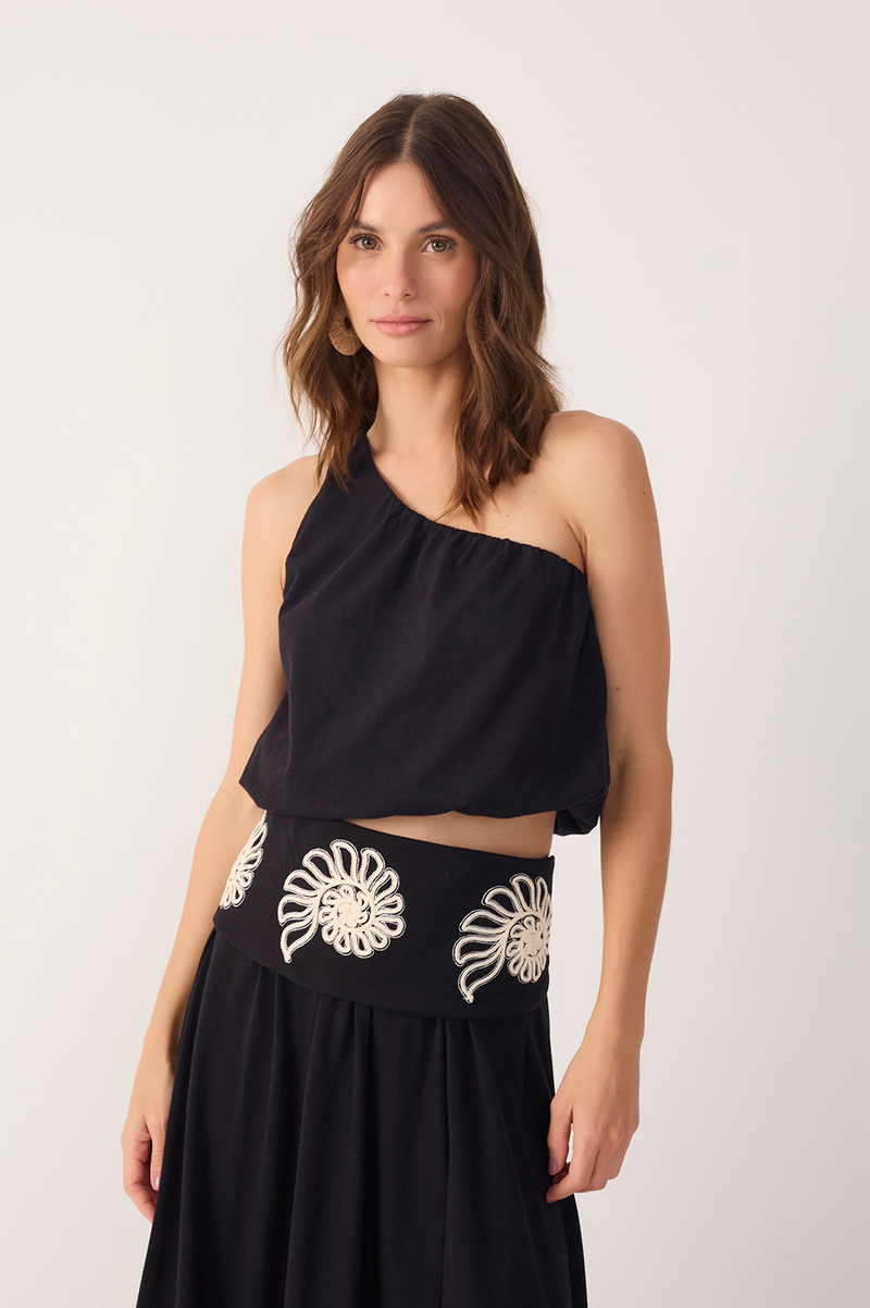 Viatney Blouse Black