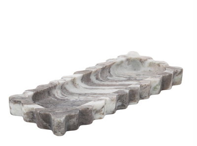 Tray Gray Marble