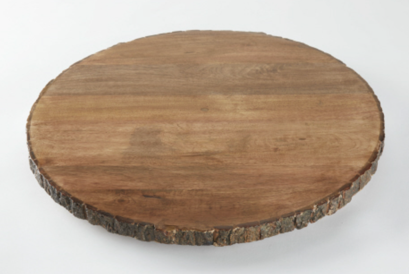 Bark Edge Lazy Susan L