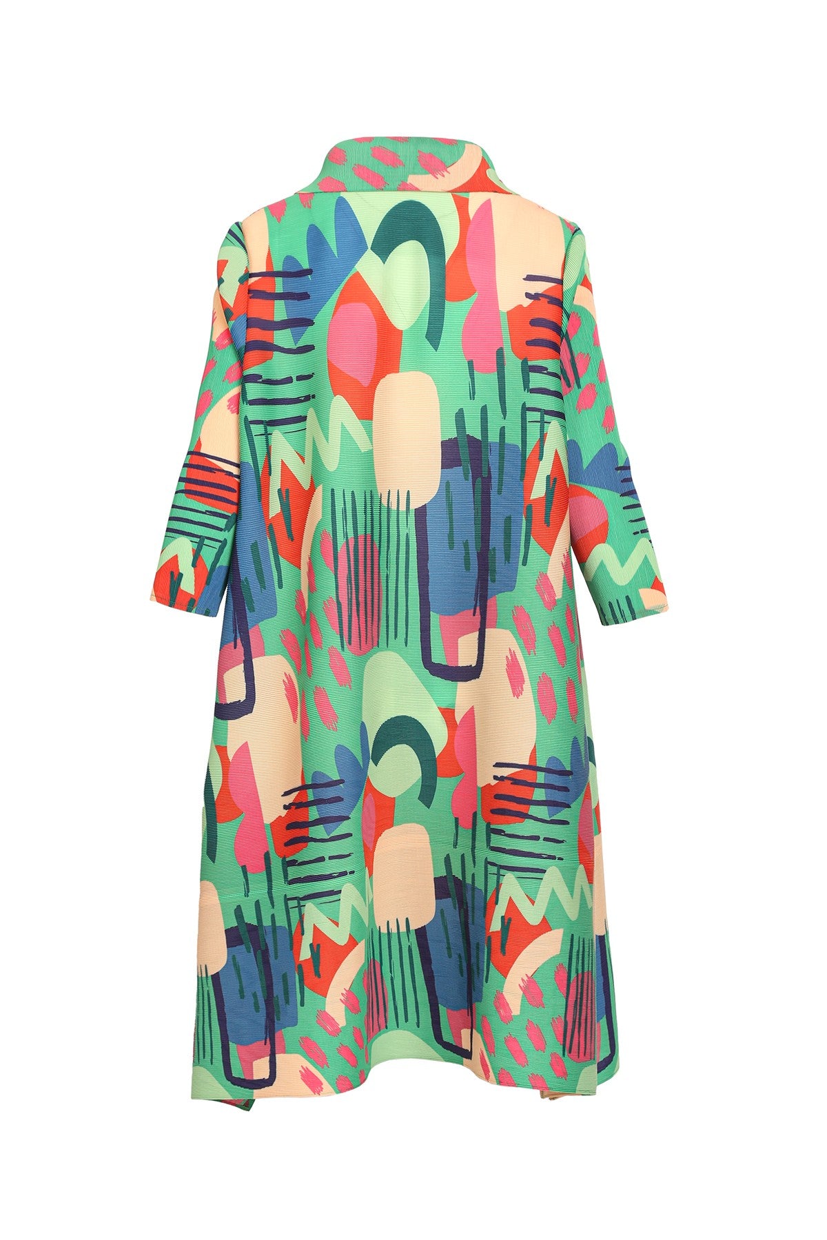 Mani Dress Multi Green