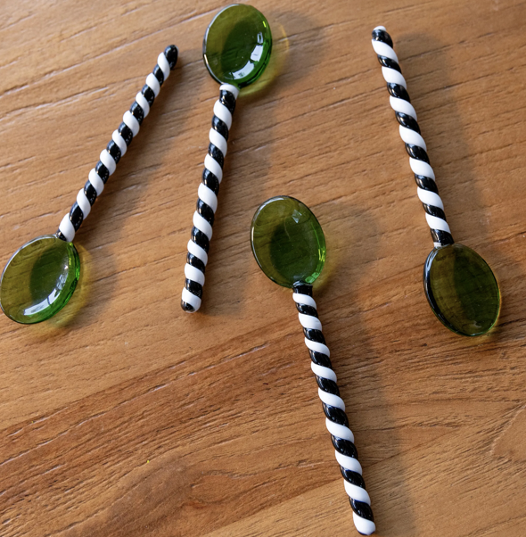 Spoon duet green