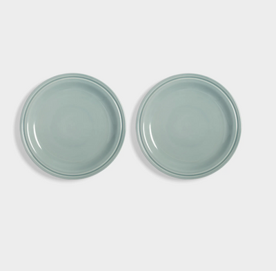 Plate Mochi Light Blue Medium set of 2