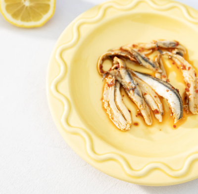 Plate  Mochi yellow Small set of 2