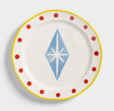 Plate Festivo Large Rhombic