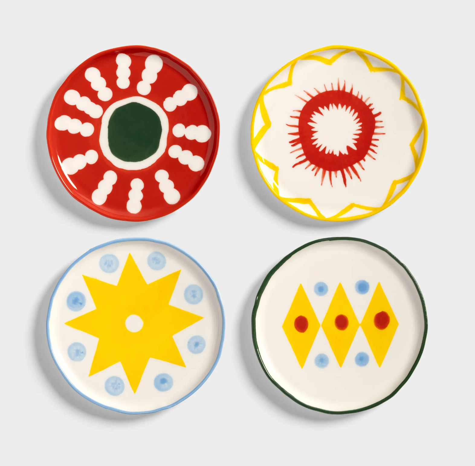 Plate Festivo Small Set of 4