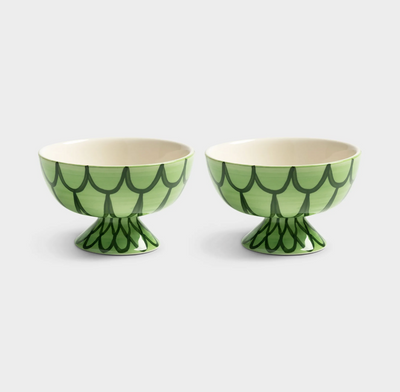 Bowl Sirene Green - Set of 2
