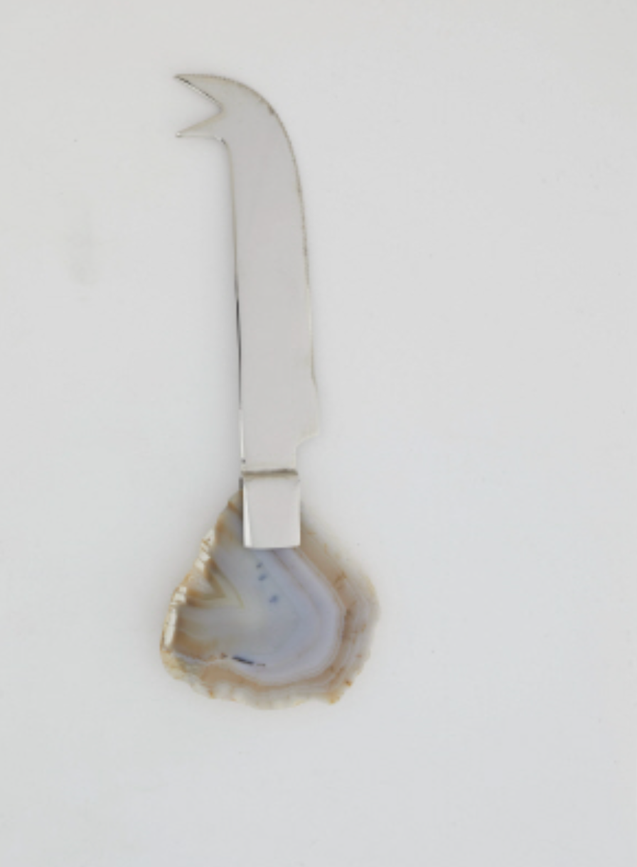 Marble And Agate Cheese Knife