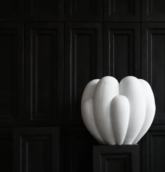 Bloom Vase Big Bone White