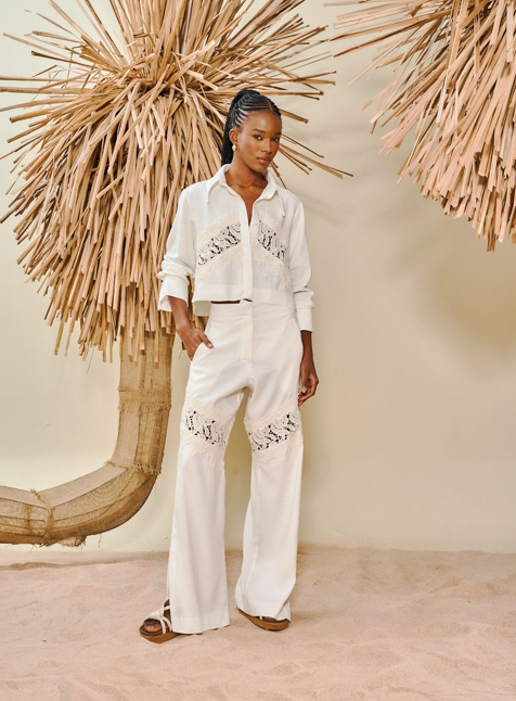 Clara Set Off White