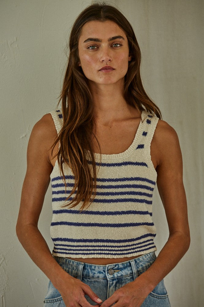 Alder Top Natural Blue