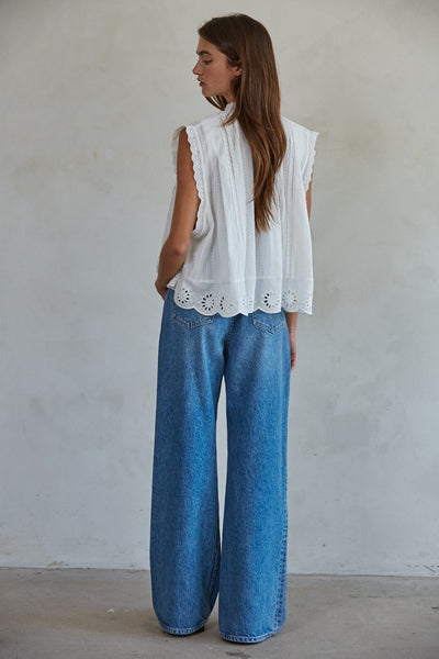 Adva Top Off White