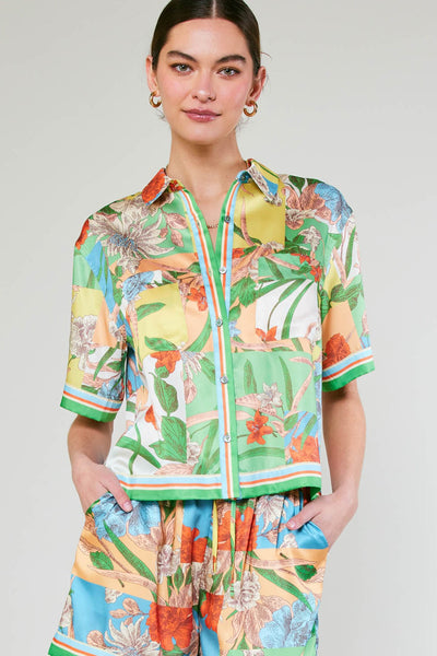 Lia Set Floral Stripe Multi