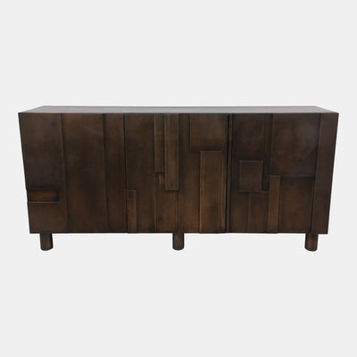 Metal Clad Cabinet Bronze