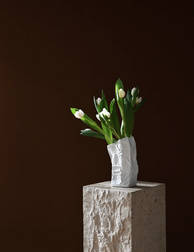 Kami Vase Mini Bone White