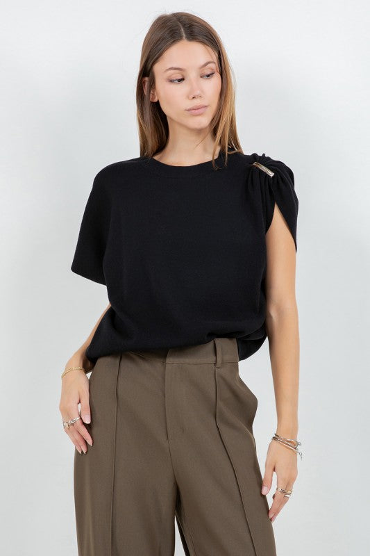 Ring Knitted Sweater