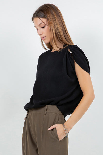 Ring Knitted Sweater
