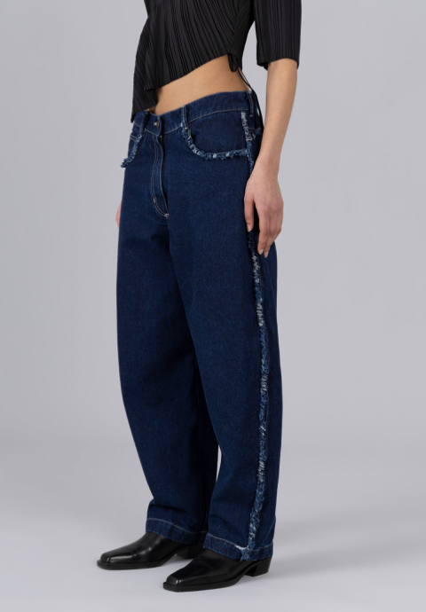 Carmina Pant Navy Denim