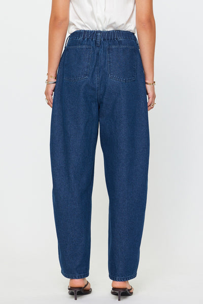 Flower Pant Barrel Denim