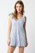 Liv Stripe Romper Denim Blue