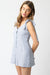 Liv Stripe Romper Denim Blue
