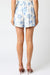 Eden Set Floral Off White Blue