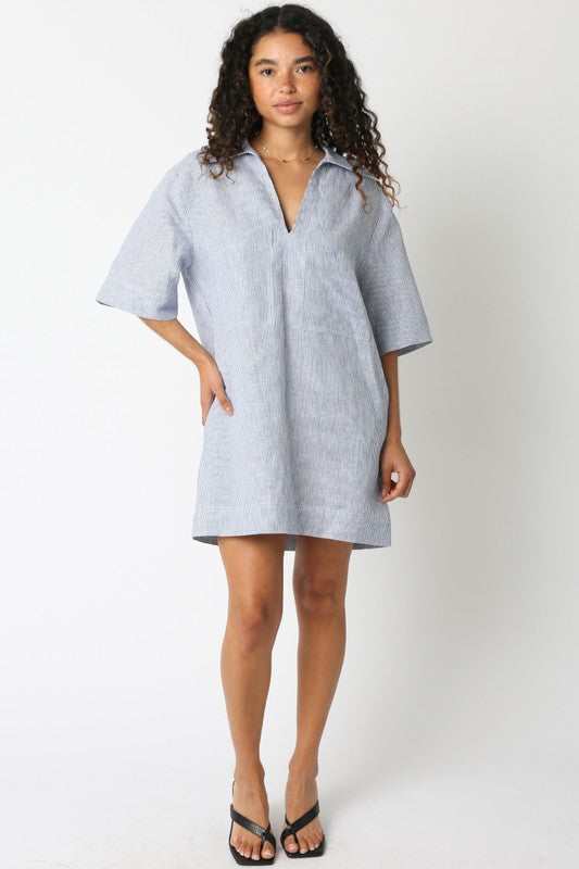 Mila Dress Denim