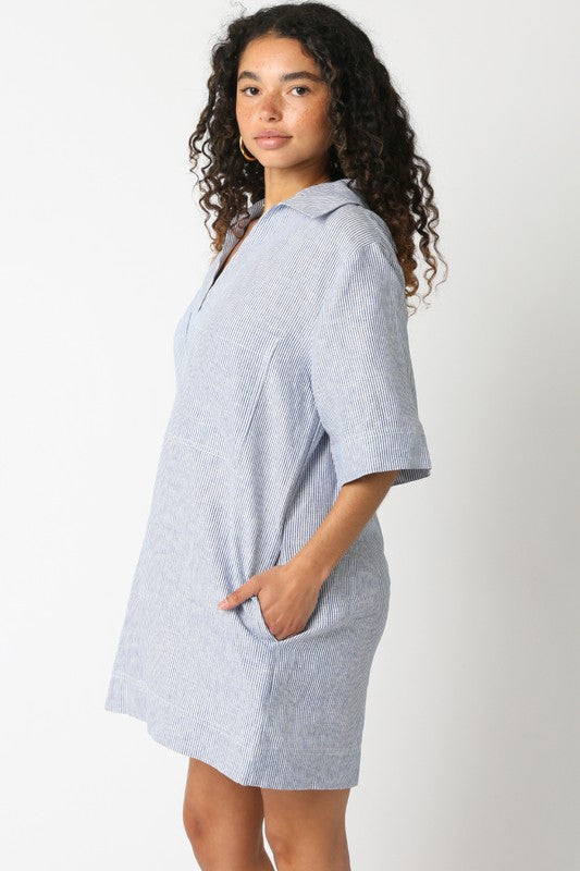 Mila Dress Denim