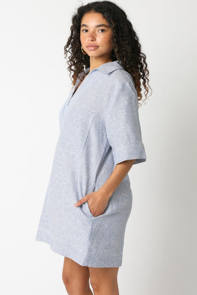 Mila Dress Denim